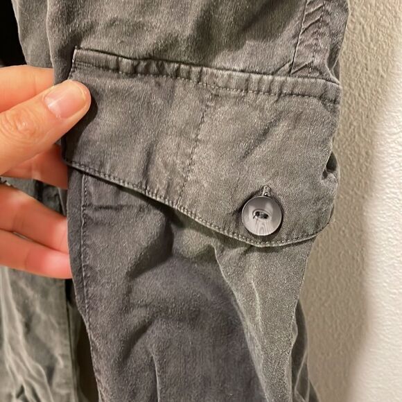 Cloth and Stone woman’s dark grey draw string pants - Picture 5 of 14